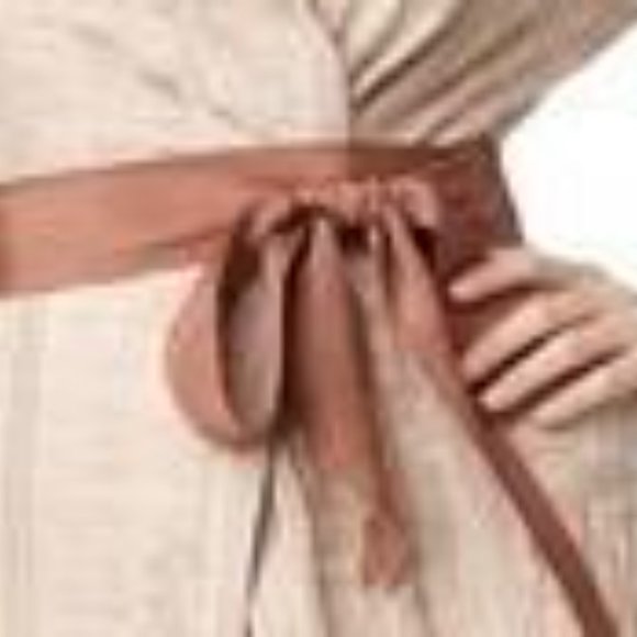 MISOOK Terracotta Multi L/S Jacket With Tie Waist - Picture 2 of 2